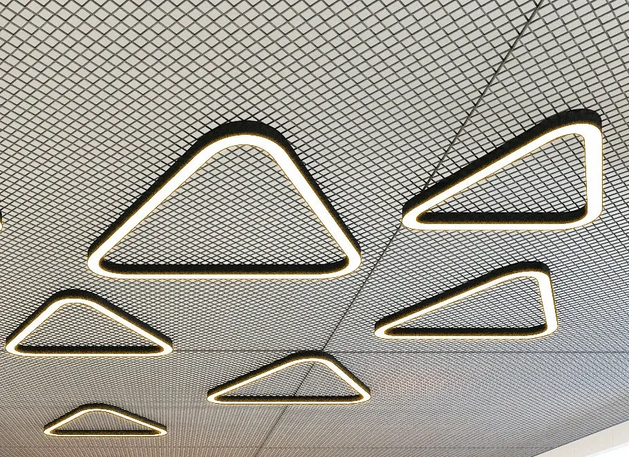 led triangle pendant light series led triangle pendant light series