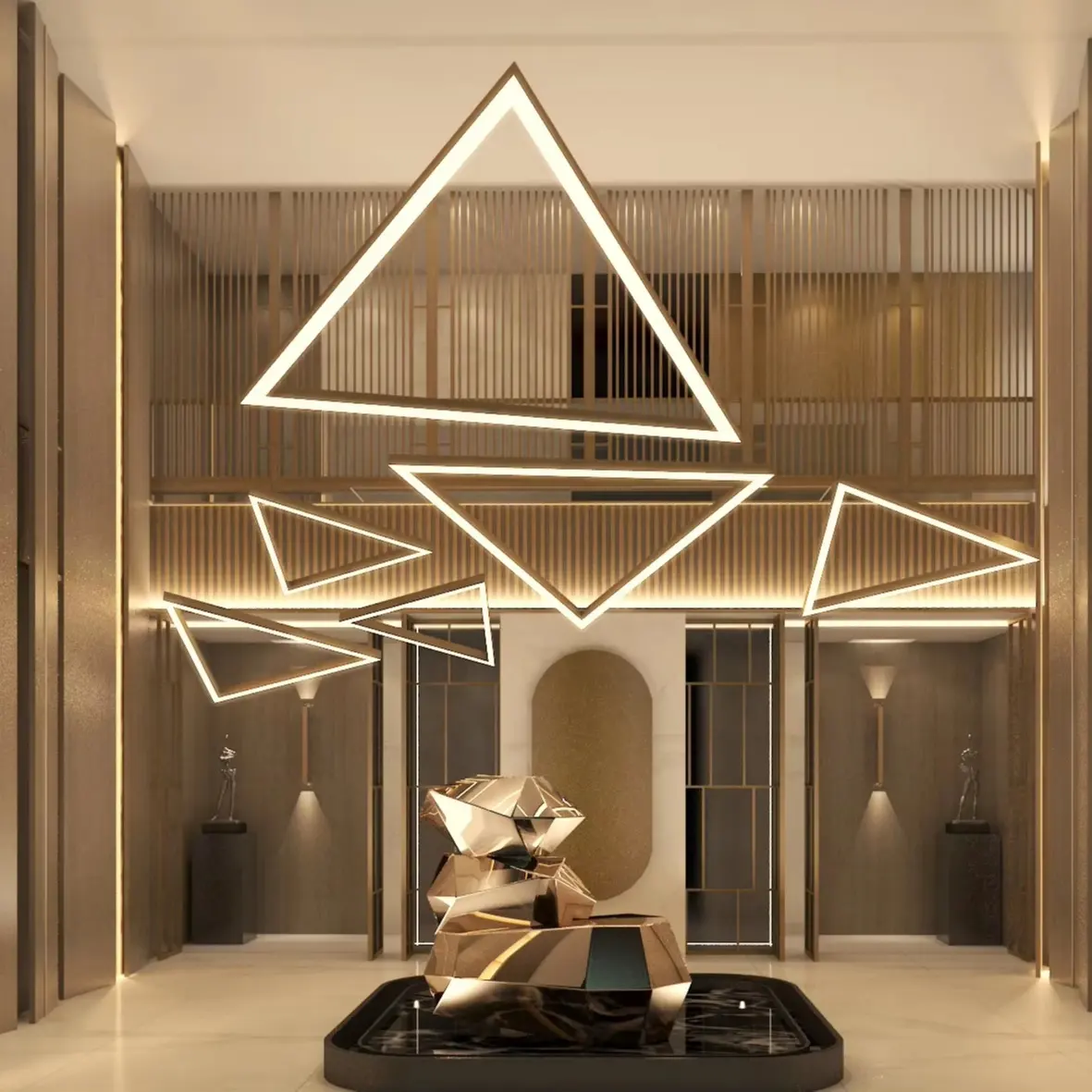 led triangle pendant light series led triangle pendant light series