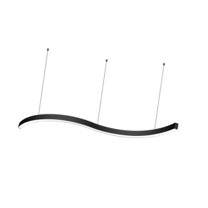 led bending design ring shape customization up and down