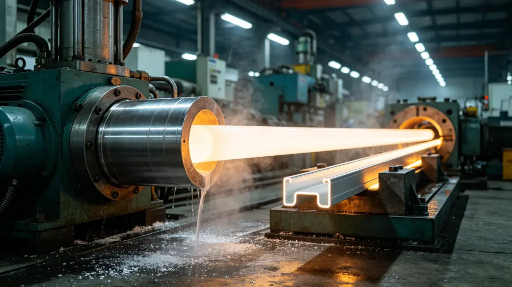 high pressure extrusion forming (core process)
