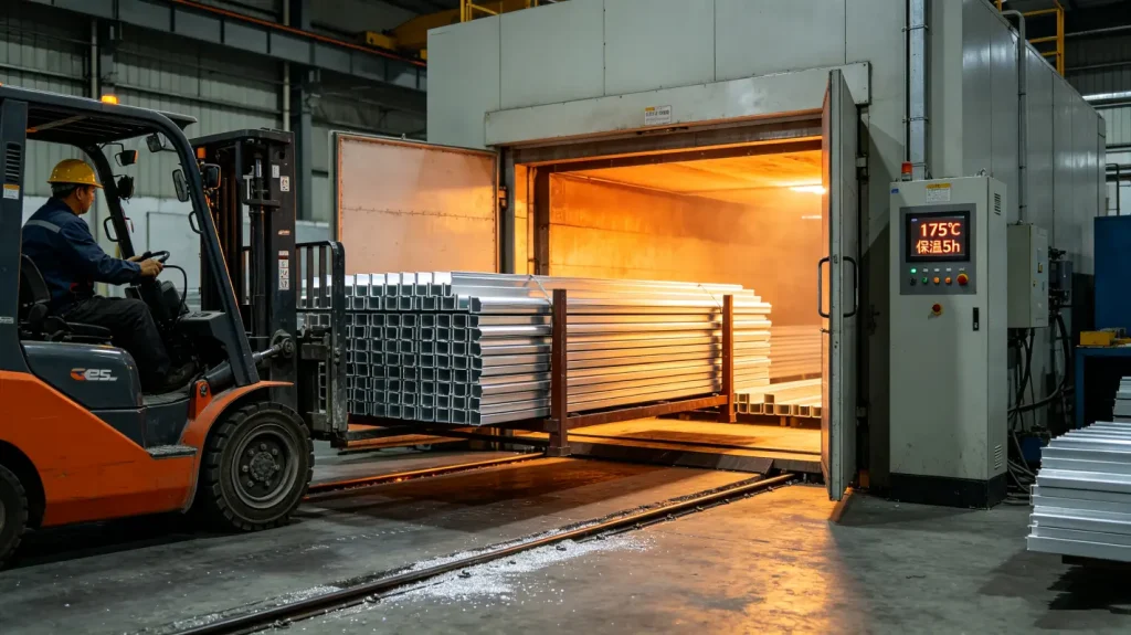 high temperature aging hardening
