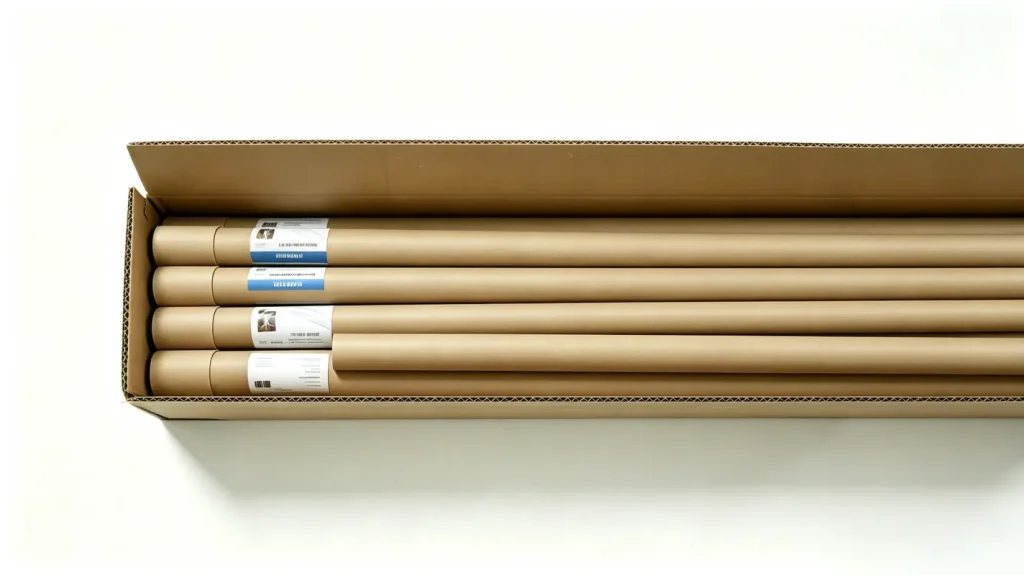 package carton and kraft paper tube